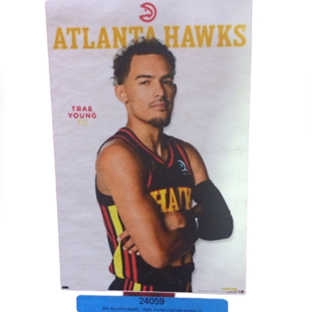 Costacos Atlanta Hawks Trae Young Basketball Poster